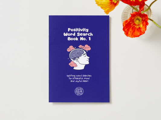 Positivity Word Search Book No. 1 (Answer Key)